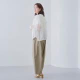 ポリツイルコクーンパンツ | coen【women】 | 詳細画像26 