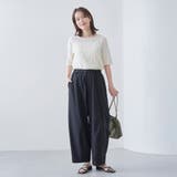ポリツイルコクーンパンツ | coen【women】 | 詳細画像5 
