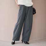 ポリツイルコクーンパンツ | coen【women】 | 詳細画像8 