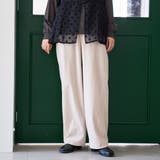 フェレットライクベロアイージーワイドパンツ | coen【women】 | 詳細画像16 
