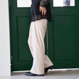 フェレットライクベロアイージーワイドパンツ | coen【women】 | 詳細画像17 