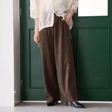 フェレットライクベロアイージーワイドパンツ | coen【women】 | 詳細画像23 