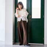 フェレットライクベロアイージーワイドパンツ | coen【women】 | 詳細画像26 