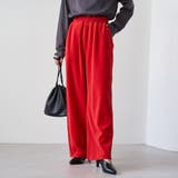 フェレットライクベロアイージーワイドパンツ | coen【women】 | 詳細画像29 