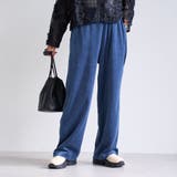 フェレットライクベロアイージーワイドパンツ | coen【women】 | 詳細画像34 