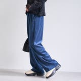 フェレットライクベロアイージーワイドパンツ | coen【women】 | 詳細画像35 