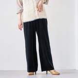 フェレットライクベロアイージーワイドパンツ | coen【women】 | 詳細画像7 