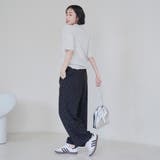 【接触冷感】プリントイージーワイドパンツ | coen【women】 | 詳細画像19 