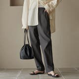 【定番】イージービューティーテーパードパンツ（WEB限定サイズ） | coen【women】 | 詳細画像10 