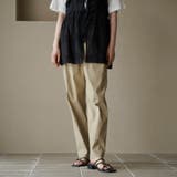 【定番】イージービューティーテーパードパンツ（WEB限定サイズ） | coen【women】 | 詳細画像16 