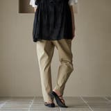 【定番】イージービューティーテーパードパンツ（WEB限定サイズ） | coen【women】 | 詳細画像17 