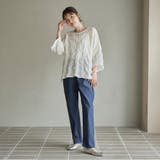 【定番】イージービューティーテーパードパンツ（WEB限定サイズ） | coen【women】 | 詳細画像31 