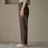 【定番】イージービューティーテーパードパンツ（WEB限定サイズ） | coen【women】 | 詳細画像35 