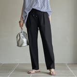 【定番】イージービューティーテーパードパンツ（WEB限定サイズ） | coen【women】 | 詳細画像6 