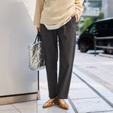 【定番】イージービューティーテーパードパンツ（WEB限定サイズ） | coen【women】 | 詳細画像8 