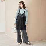 【定番・新色登場】イージービューティーワイドパンツ（WEB限定サイズ） | coen【women】 | 詳細画像13 