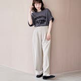 【定番・新色登場】イージービューティーワイドパンツ（WEB限定サイズ） | coen【women】 | 詳細画像18 