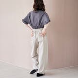 【定番・新色登場】イージービューティーワイドパンツ（WEB限定サイズ） | coen【women】 | 詳細画像19 