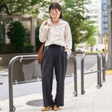 【定番・新色登場】イージービューティーワイドパンツ（WEB限定サイズ） | coen【women】 | 詳細画像3 