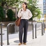 【定番・新色登場】イージービューティーワイドパンツ（WEB限定サイズ） | coen【women】 | 詳細画像4 