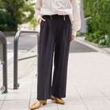 BLACK | 【定番・新色登場】イージービューティーワイドパンツ（WEB限定サイズ） | coen【women】