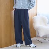 NAVY | 【定番・新色登場】イージービューティーワイドパンツ（WEB限定サイズ） | coen【women】