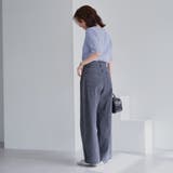 サイドライン タックワイドデニムパンツ | coen【women】 | 詳細画像11