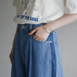 サイドライン タックワイドデニムパンツ | coen【women】 | 詳細画像26