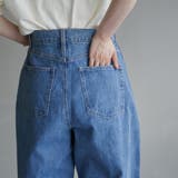 サイドライン タックワイドデニムパンツ | coen【women】 | 詳細画像28