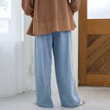 【新色 WEB限定カラーあり】コットンレーヨンデニムワイドパンツ(インフルエンサ… | coen【women】 | 詳細画像19