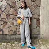 【新色 WEB限定カラーあり】コットンレーヨンデニムワイドパンツ(インフルエンサ… | coen【women】 | 詳細画像48