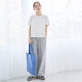【新色 WEB限定カラーあり】コットンレーヨンデニムワイドパンツ(インフルエンサ… | coen【women】 | 詳細画像7