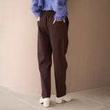 【定番】イージービューティー裏起毛テーパードパンツ(WEB限定サイズあり) | coen【women】 | 詳細画像23