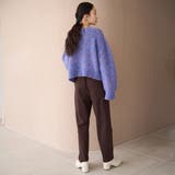 【定番】イージービューティー裏起毛テーパードパンツ(WEB限定サイズあり) | coen【women】 | 詳細画像25