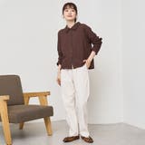 【定番】イージービューティー裏起毛テーパードパンツ(WEB限定サイズあり) | coen【women】 | 詳細画像5