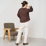 【定番】イージービューティー裏起毛テーパードパンツ(WEB限定サイズあり) | coen【women】 | 詳細画像6