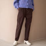 DK.BROWN | 【定番】イージービューティー裏起毛テーパードパンツ(WEB限定サイズあり) | coen【women】
