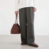 サテンイージーパンツ | coen【women】 | 詳細画像1 