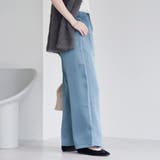 サテンイージーパンツ | coen【women】 | 詳細画像15 