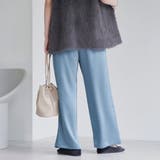 サテンイージーパンツ | coen【women】 | 詳細画像16 