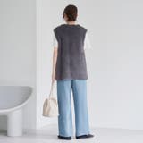 サテンイージーパンツ | coen【women】 | 詳細画像19 