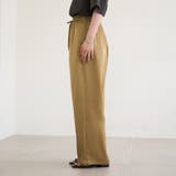 サテンイージーパンツ | coen【women】 | 詳細画像21 