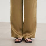 サテンイージーパンツ | coen【women】 | 詳細画像25 