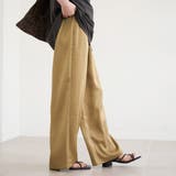 サテンイージーパンツ | coen【women】 | 詳細画像3 