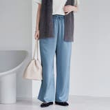 ROYAL | サテンイージーパンツ | coen【women】