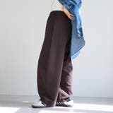 裏毛イージーカーブパンツ | coen【women】 | 詳細画像20 