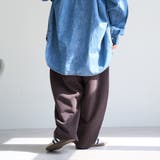 裏毛イージーカーブパンツ | coen【women】 | 詳細画像21 