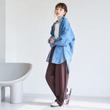 裏毛イージーカーブパンツ | coen【women】 | 詳細画像23 