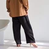 裏毛イージーカーブパンツ | coen【women】 | 詳細画像4 