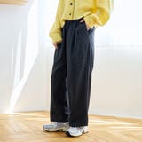 TRストライプタックワイドパンツ | coen【women】 | 詳細画像3 